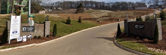 Entrance to Foxborough Hills