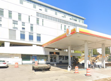 The Shell gas station property at 2001 Cumberland Avenue